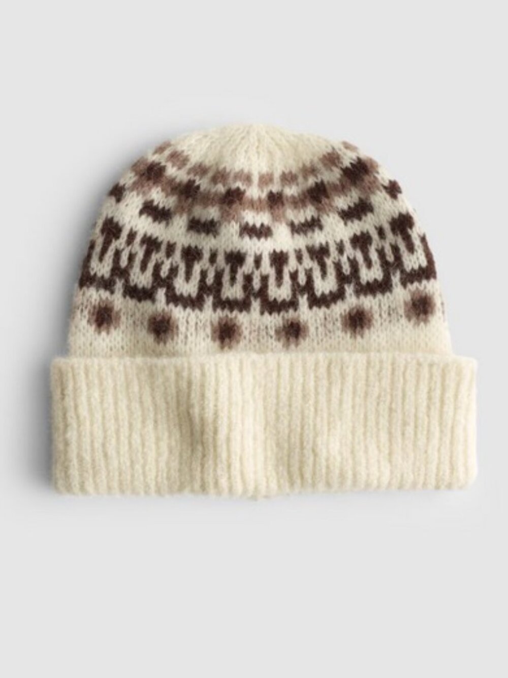 Madewell Fair Isle Cuffed Beanie